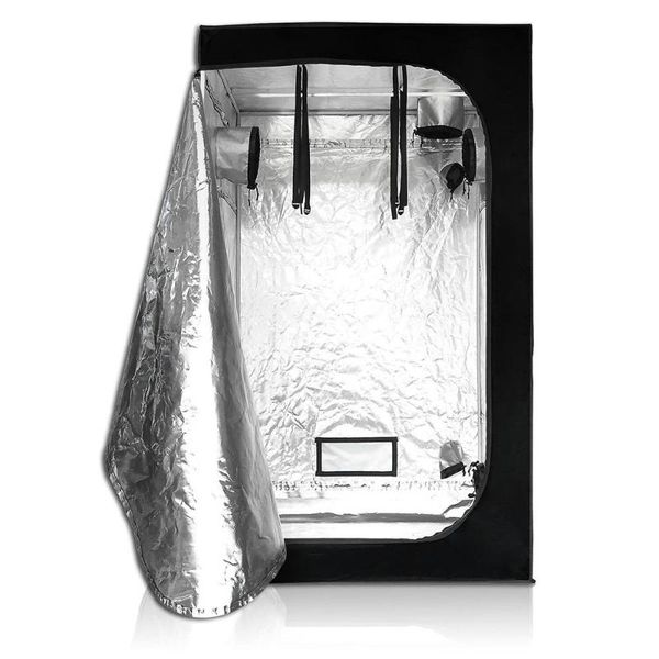 

40/50/60/80/100/120cm indoor hydroponics grow tent 600d reflective mylar room box led plant light growing garden lights
