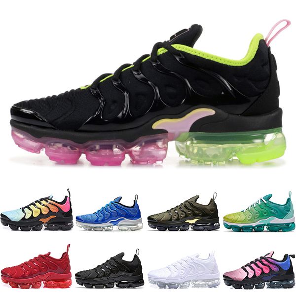 

mens running shoes for men and women tns university red triple black white sneakers designers tn plus sports trainers