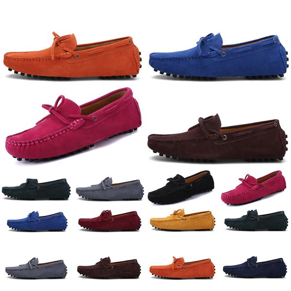 

2021 non-brand men running shoes triple black royal blue purple dark grey mens fashion trainer sneakers outdoor jogging walking