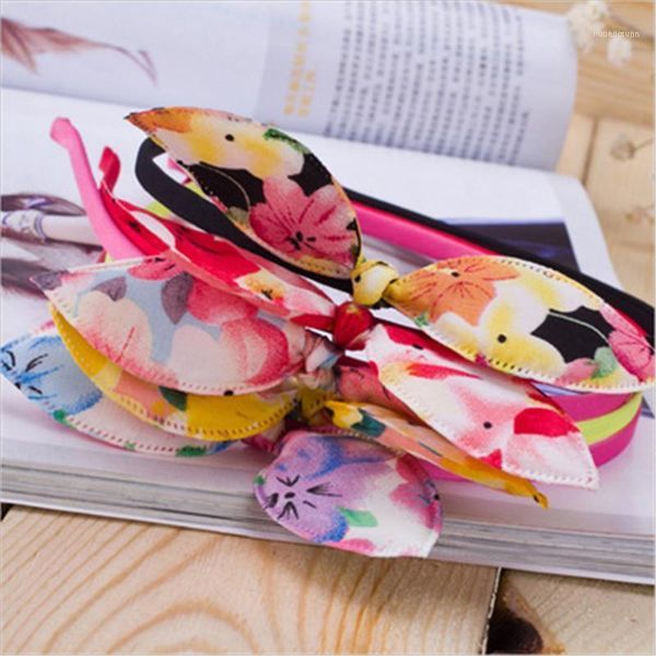 

2pcs cartoon cute children hairband cross knot turban bandage hair accessories bow sweet girls headband bandanas child hairhoop1, Slivery;white