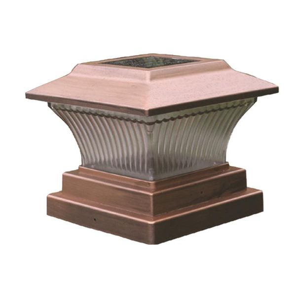 

solar lamps pathway fence lamp powered walkway patio led deck post light auto on off waterproof with screws landscape outdoor garden
