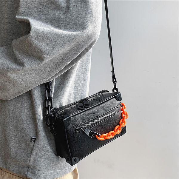 

cross body bag small day department single shoulder box pack square bags