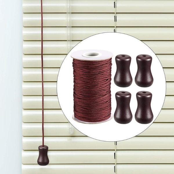 

other home decor 50m wood pendant outdoor handmade braided lift polyester line rope curtain accessories multi-function durable repair replac