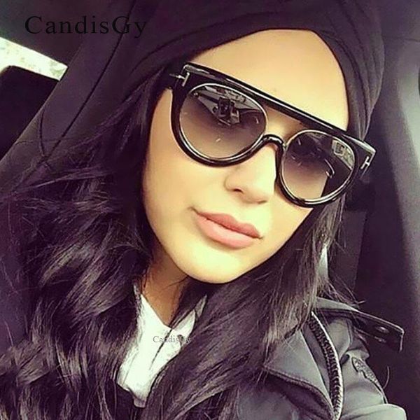 

fashion clear flat square sunglasses men women design lady sun glasses super star eyewear protect, White;black