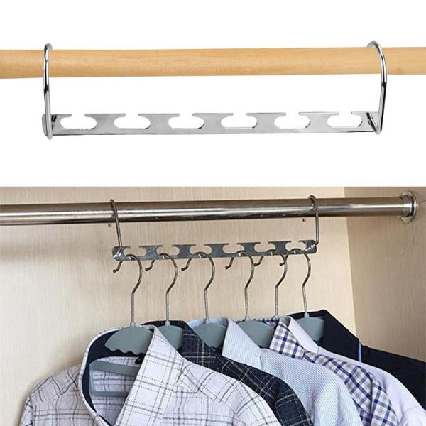 

hangers & racks fast drying storage rack 6 hole magic clothes hanger space saving for organizer bedroom supplies