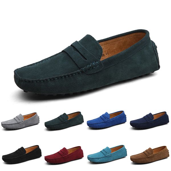 Großhandel, Nicht-Marken-Herren-Laufschuhe, Espadrilles, dreifach, Schwarz, Weiß, Braun, Weinrot, Marineblau, Khaki, Grautöne, modische Herren-Turnschuhe, Outdoor-Jogging-Walking-Trainer