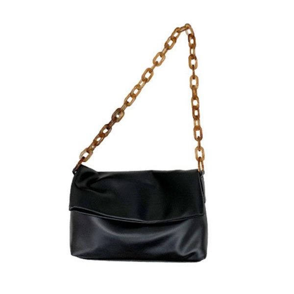 

evening bags korean minority design 2021 fashion acrylic single shoulder underarm soft bag ins versatile messenger