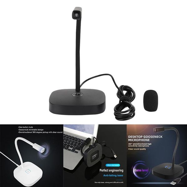 

computer microphone, omnidirectional deskmini microphone for meetings, game commentary microphones