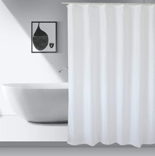 

el style cotton shower curtain with snap-in fabric liner, machine washable,water repellent,100% polyester curtain,70.8 curtains
