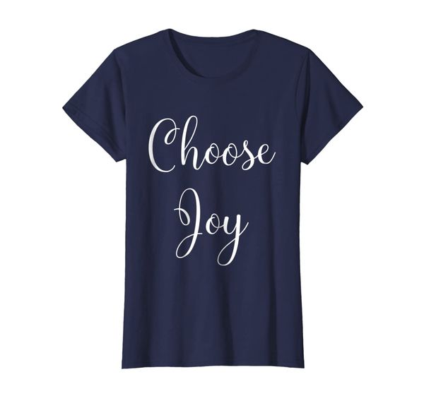 

choose joy t-shirt - kid's women's sizes, White;black