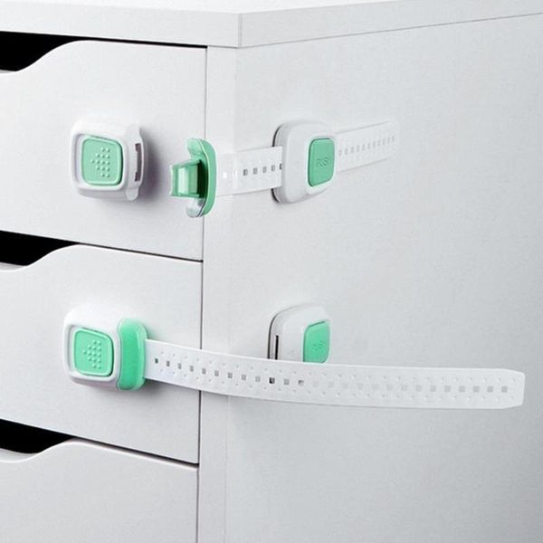 

carriers, slings & backpacks 1pc multifunctional safety lock double button baby anti-pinch hand locker refrigerator door child security prot