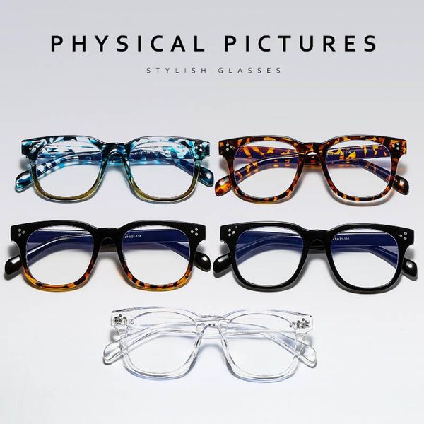 

sunglasses vintage floral print glasses anti blue light eyeglasses fashion goggles uv400 protection anti-glare high definition lenses, White;black