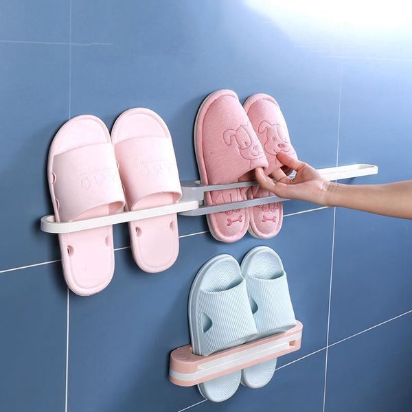 

clothing & wardrobe storage nhbr slipper rack folding three-in-one nail-towel