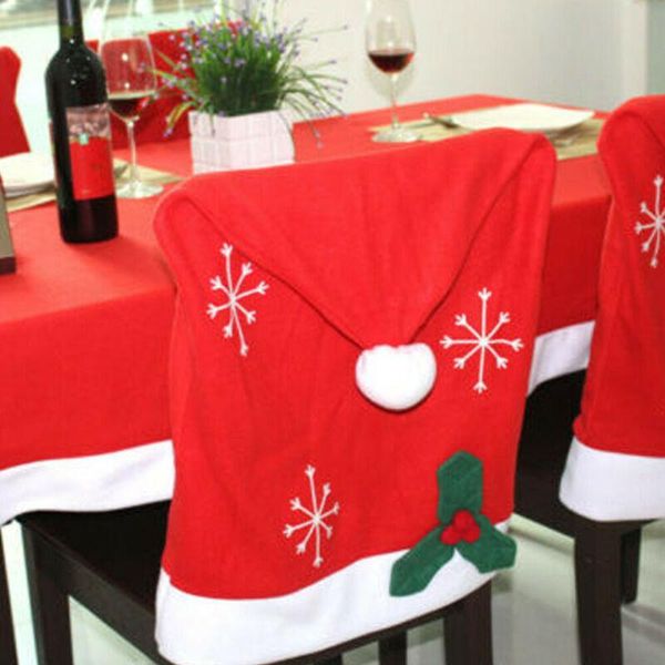 

chair covers christmas decoration dining seat sleapcovers tree home party decor xmas gift 2021