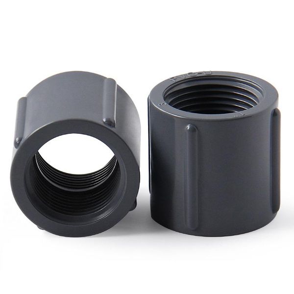 

watering equipments 1pc 1/2"3/4"1" pvc straight connectors female thread fittings garden water pipe adapters