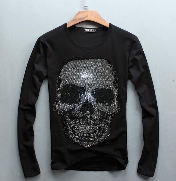 

men's t-shirts long sleeve shirt with fine fit t men cotton deisgn, White;black