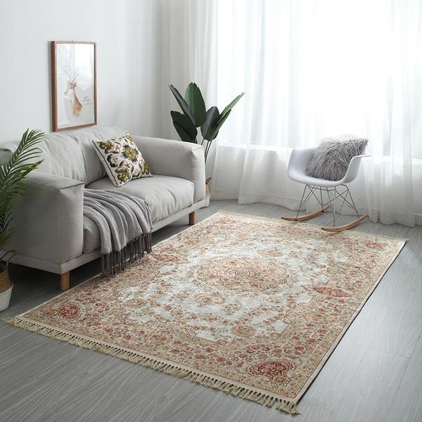 

carpets european style tassel soft for living room bedroom rugs home carpet delicate area floor door mat decorate
