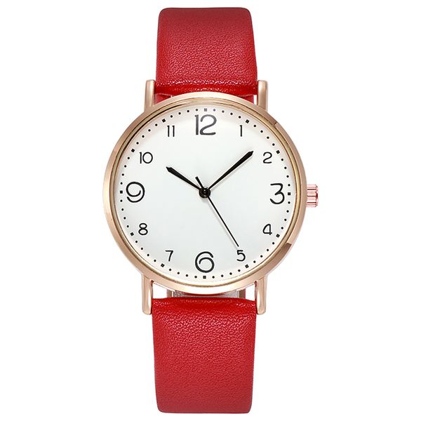 Simple Fashion Female Casual Wild Belt Watch Ladies Generoso Temperamento Orologi da polso Abito da festa Matching Oggetti