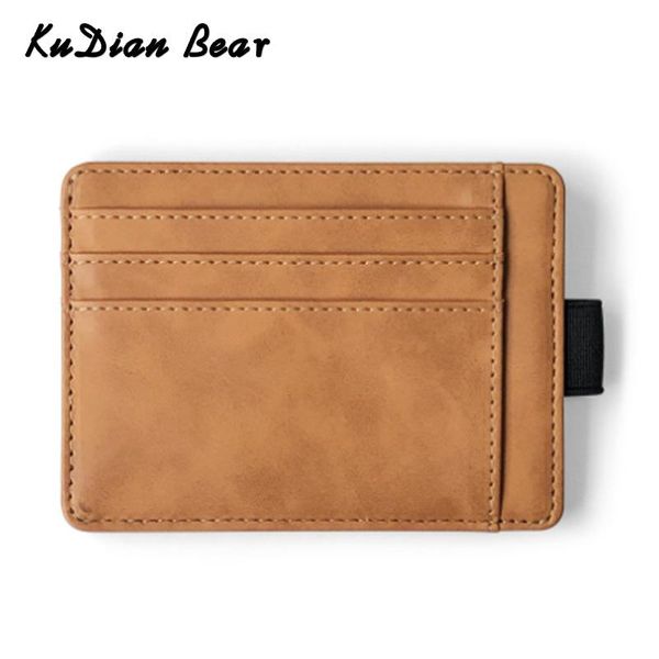 

card holders men holder pu leather designer slim wallet short minimalist coin purse organizer bih112 pm49, Brown;gray
