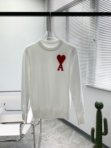 

herren designer men's sweaters pullover womens casual hohe qualitÃ¤t oansatz luxus mÃ¤nner ripper manschette streetwear, White;black