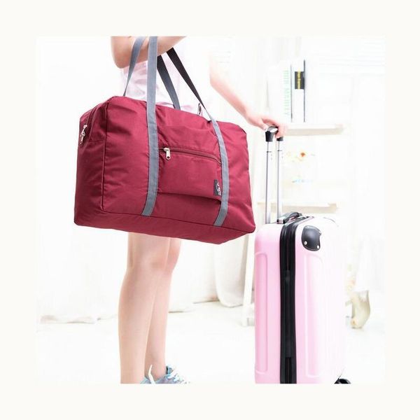 

duffel bags baijinbai foldable travel bag organizer weekend portable suitcases and large pouch