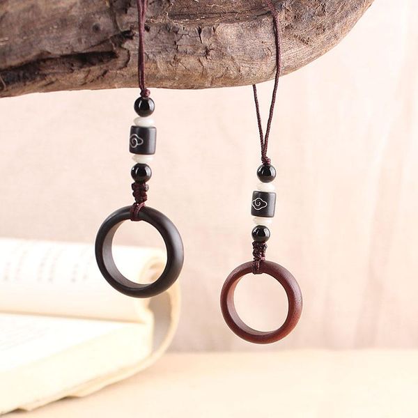 

keychains ebony car keychain mobile phone ring buckle lanyard female personality creative short hand-woven detachable male, Silver