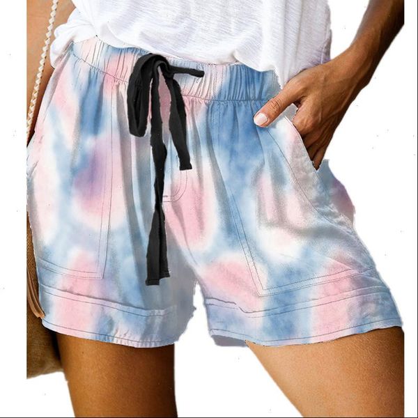

womens short print summer shorts pants beach mid waist fashion women casual plus size, White;black
