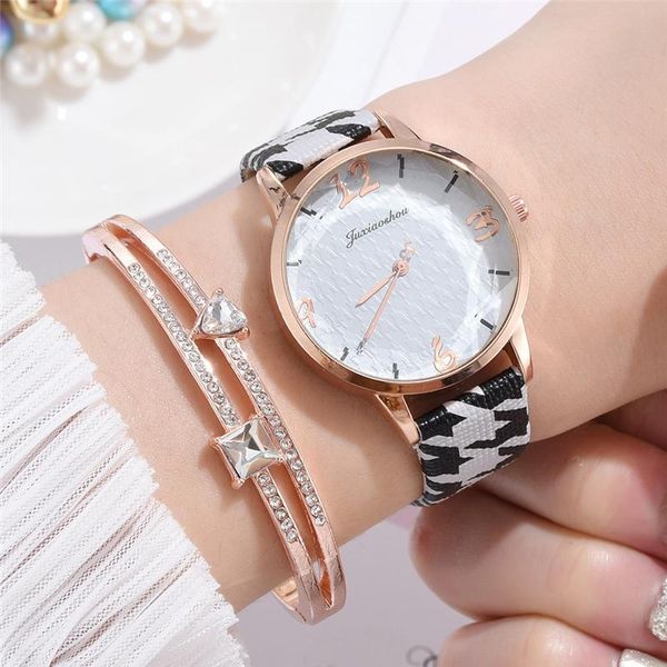 

wristwatches korean version fashion women quartz watches simple 2021 luxury brand female wrist watch vintage leather relogio feminino, Slivery;brown