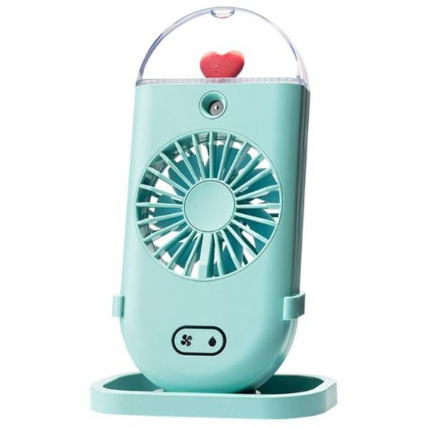 

electric fans water mist fan usb rechargeable portable air conditioning office