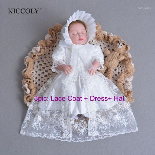 

girl's dresses est brand baby girl dress with shawl + hat for girls infant 1 year birthday party baptism christening gown, Red;yellow