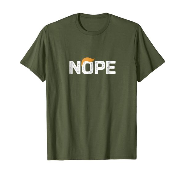 

nope - anti-trump shirt - t1755, White;black