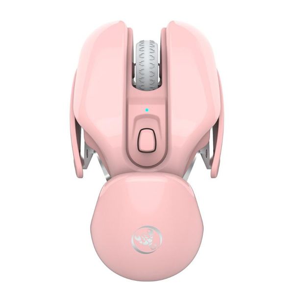 

mice rechargeable 2.4g wireless mouse metal noiseless silent click optical pc gaming office entertainment lapaccessories