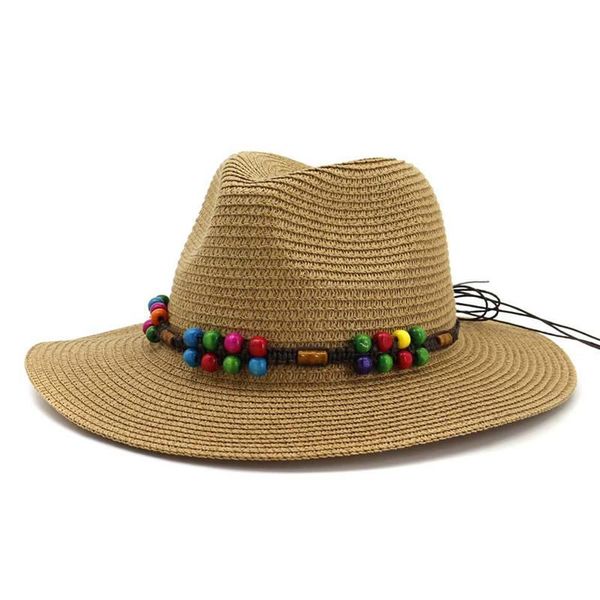 

elegant straw hat women big lower beach sun block uv protection panama bone chapeu feminino ad0767 wide brim hats, Blue;gray