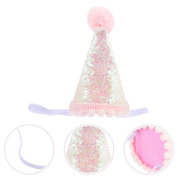 

party hats glitter children birthday hat cap headdress po props