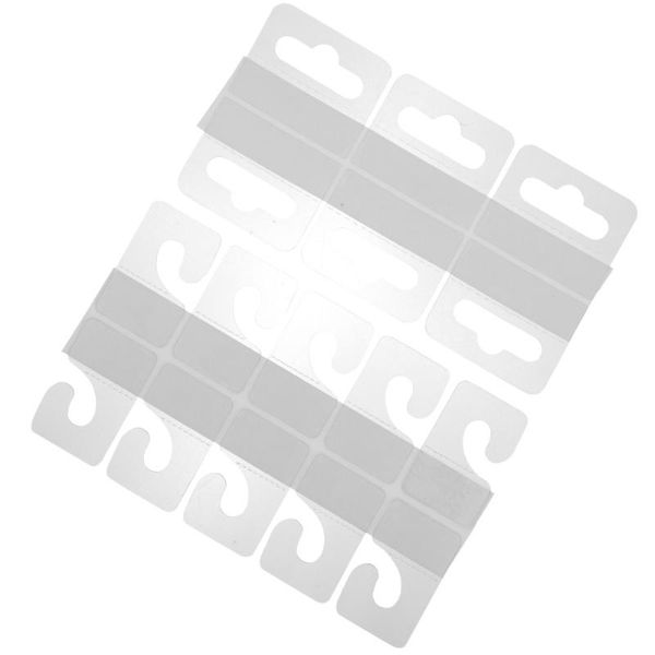

hooks & rails 120 pcs pvc display pet show wall hanging self-adhesive