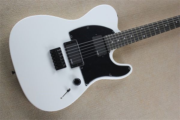 

tele electric guitar white color rosewood fingerboard chrome hardware guitarar