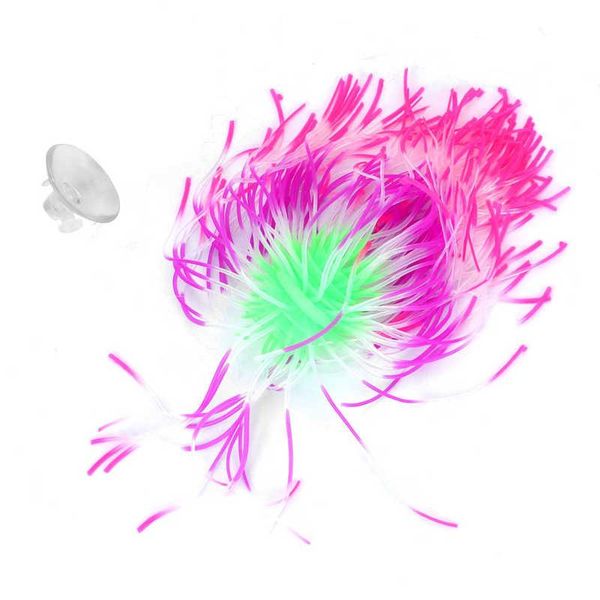 

silicone aquarium firework decoration simulation coral fireworks soft fish tank landscape ornament decorations