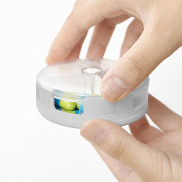 

storage bottles & jars weekly travel case splitter organizer tablet container 7 day cutter