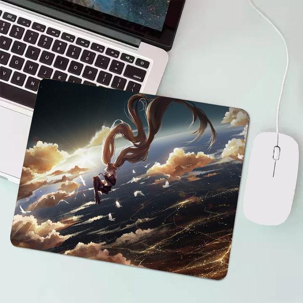 

mouse pads & wrist rests small non-slip pad leather gamer table mat stylish and comfortable suitable for lapanime key