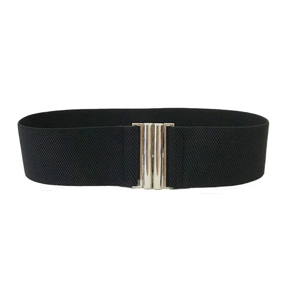 

belts soft buckle elastic waist women belt metal ladies solid fashion korean style accessories durable waistband trimmer stretch, Black;brown