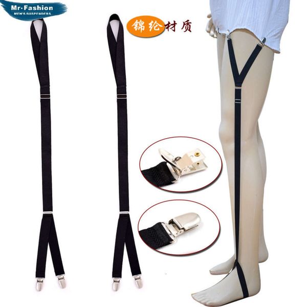 

men's shirt anti wrinkle nylon material garter 2.0c, Black;white