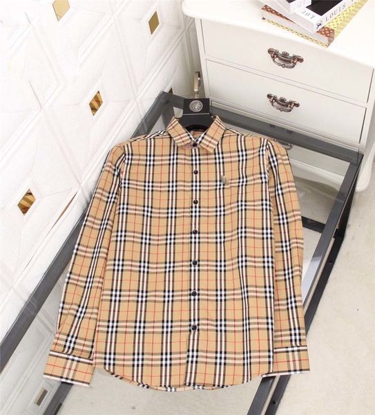 

21ss fashion brand business casual shirt men long-sleeved striped slim-fit social men's luxury ~3xl, White;black