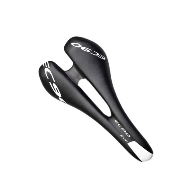 

bike saddles hollow lightweight saddle comfortable bow mtb road cycling seat cushion (black)