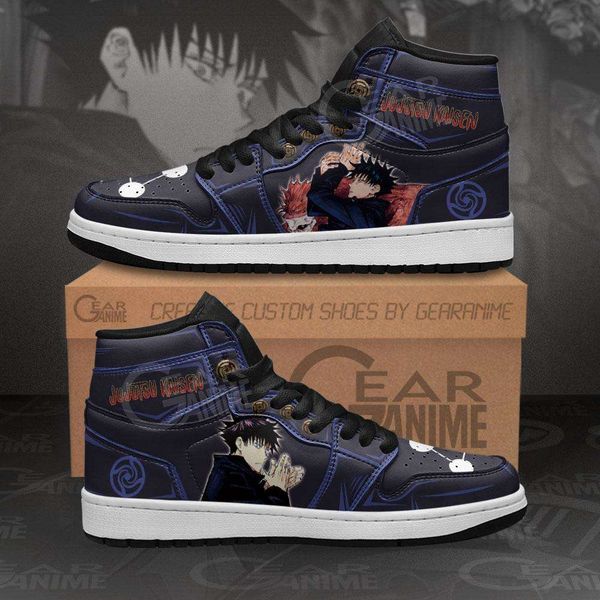 

megumi fushiguro jujutsu kaisen sneakers anime shoes