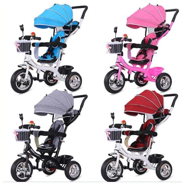 

in 1 baby tricycle stroller three wheels carriage pram toddler child bicycle jogging buggies strollers#1