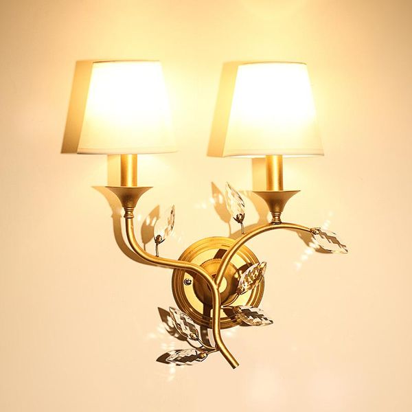 

wall lamps traditional 2-head bedside sconce for salon retro bar led lamp vintage lights living room el bedroom lampara