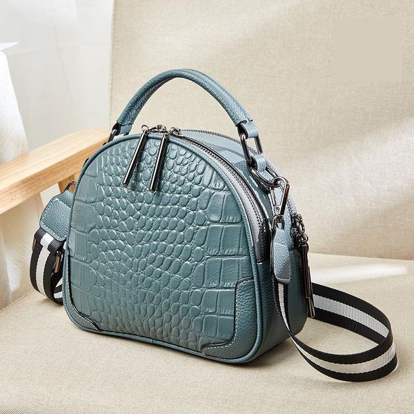 

crocodile capacity bag women fashion handbag large new messenger shoulder single leather 2021 pattern shell wild opwbp