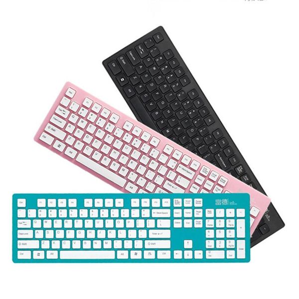 

keys universal wireless 2.4ghz mute sensitive keyboard computer accessory keyboards