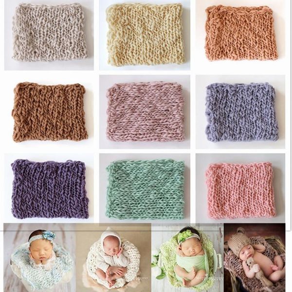 

blankets & swaddling born pography props blanket crochet baby po shoot basket accessories studio