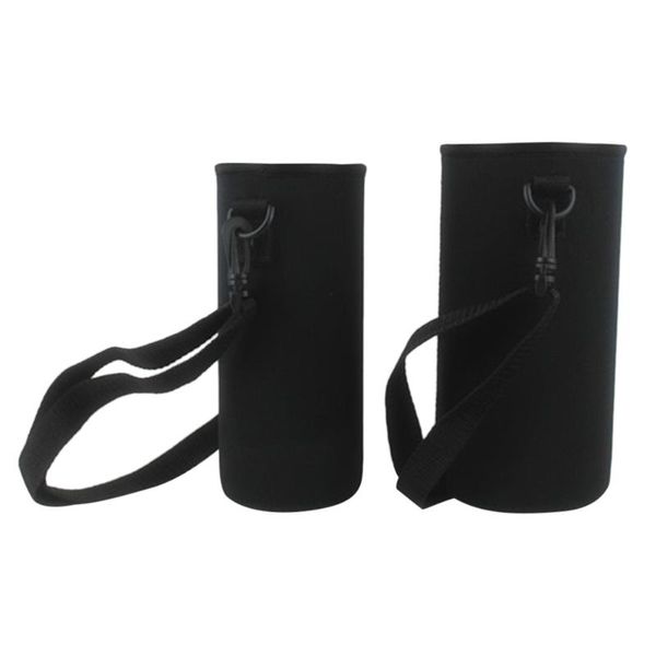 

storage bags 2 pcs bottle cover neoprene elasticity cup carrier thermal insulation bag for household office travel gift